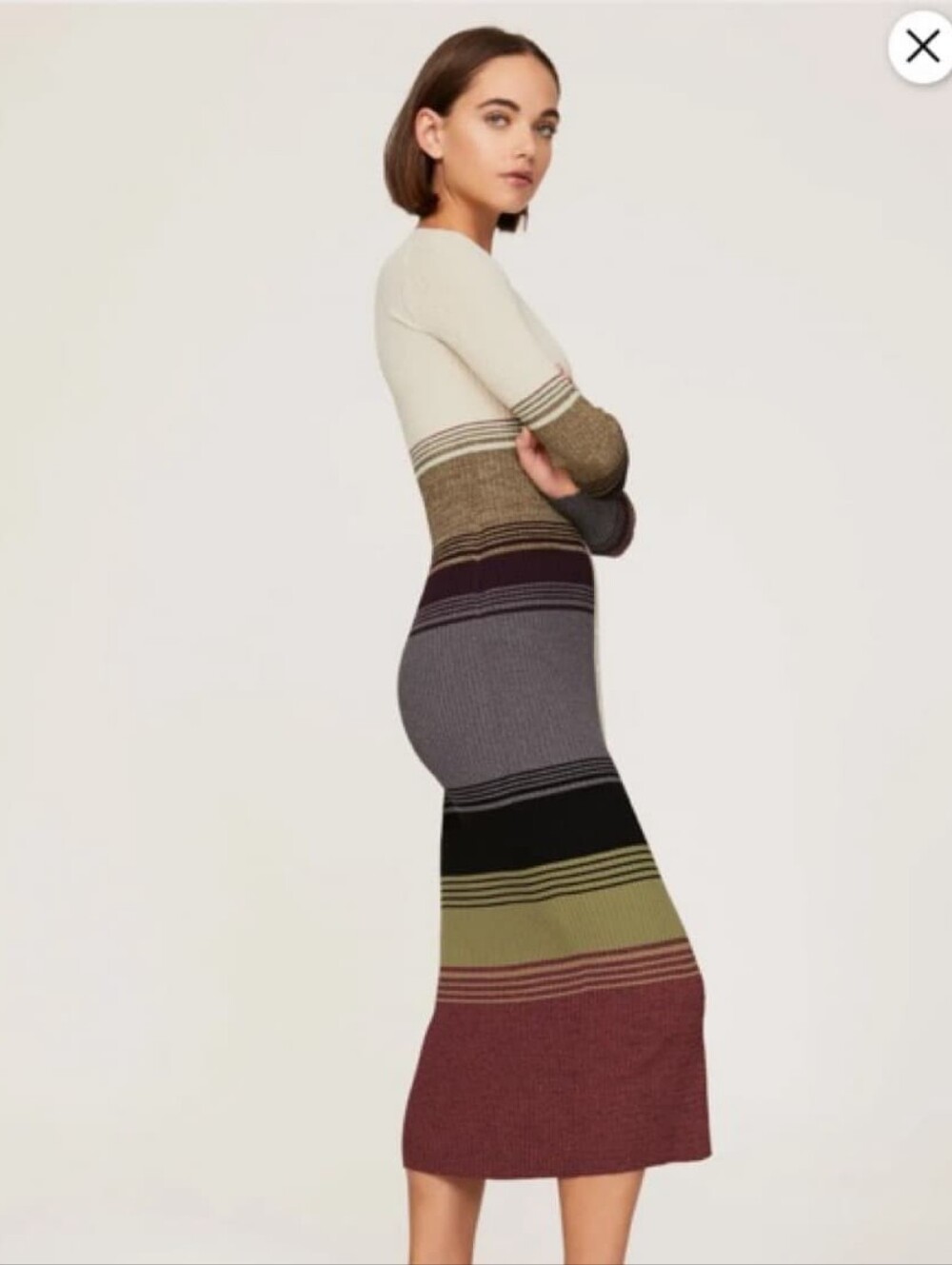 STAUD | $195 Shoko Sweater Dress - Picture 3 of 9